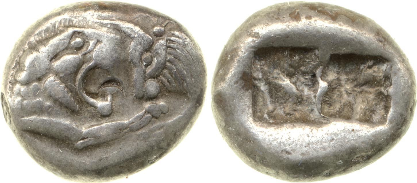 Sardis Carradice 1987 Croeseid B, аверс, bm