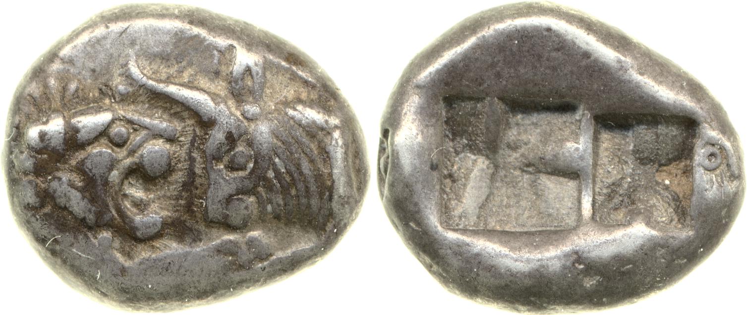Sardis Carradice 1987 Croeseid B, аверс, bm