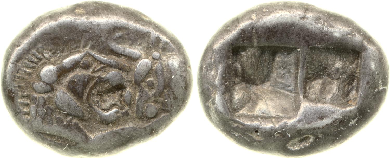 Sardis Carradice 1987 Croeseid B, аверс, bm