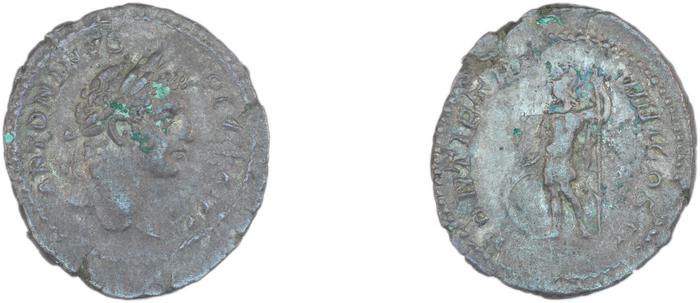 RIC IV Caracalla 83a, реверс, bm
