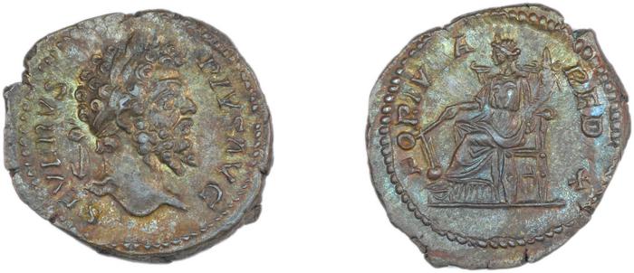 RIC IV Septimius Severus 264A, реверс, bm