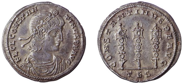 реверс RIC VIII Thessalonica 49