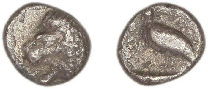 Miletus SNG Tübingen 3000-3017, реверс, bm