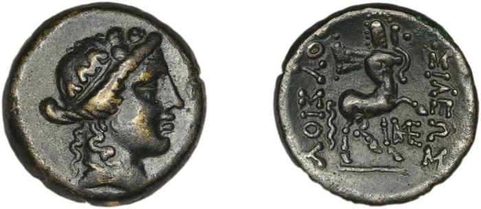 Prusias I of Bithynia Bithynia Waddington 1908 26, реверс, bm