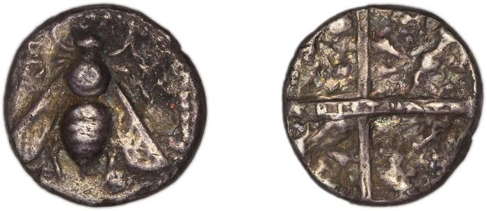Ephesus Kinns and Holt 2023 Period I, AR I-II, реверс, bm