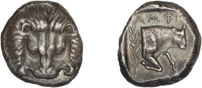 Samos Barron 1966 Class X tetradrachms, реверс, bm