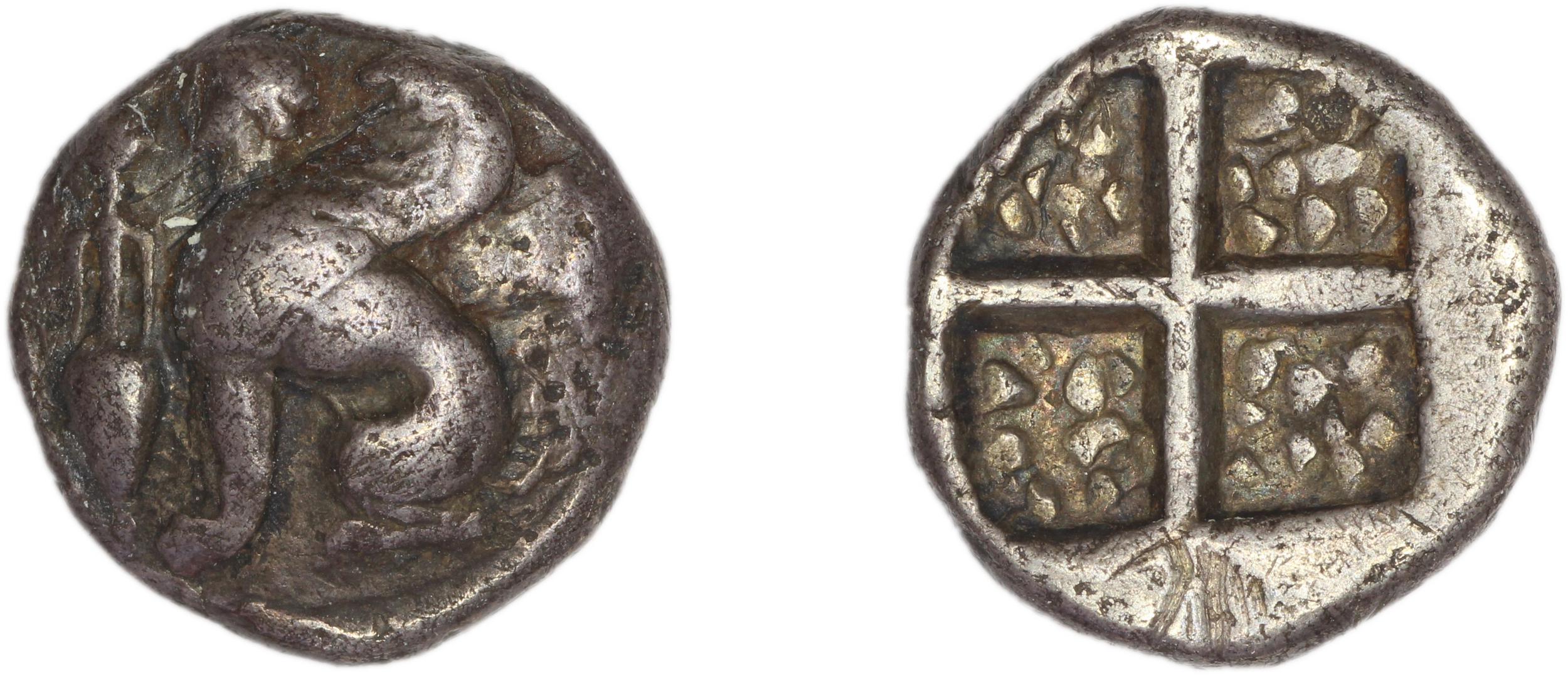 Chios Hardwick 1991 Chian 410-380 ar, аверс, bm