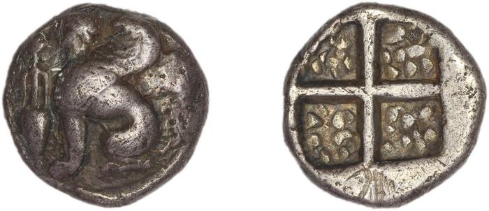 Chios Hardwick 1991 Chian 410-380 ar, реверс, bm