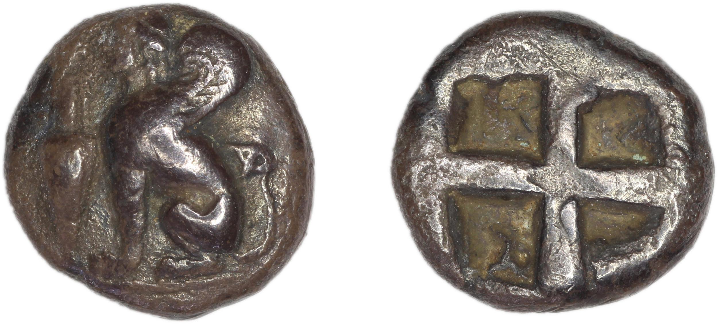 Chios Hardwick 1991 Chian 410-380 ar, аверс, bm