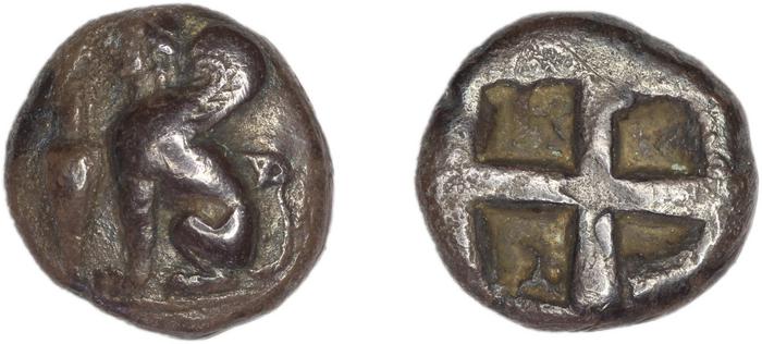 Chios Hardwick 1991 Chian 410-380 ar, реверс, bm
