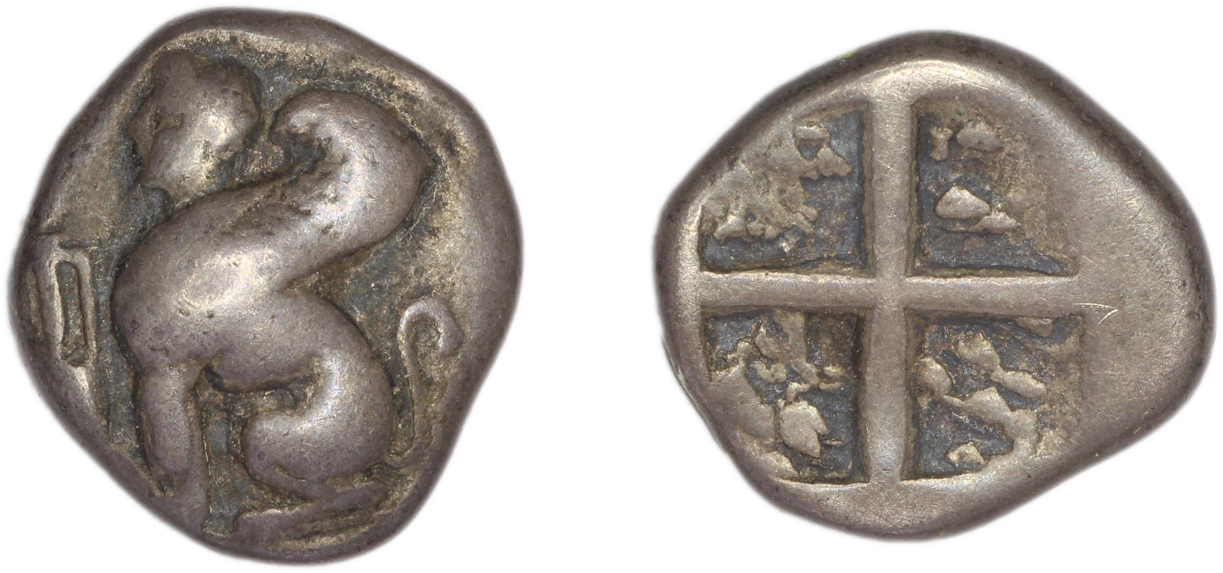 Chios Hardwick 1991 Chian 410-380 ar, аверс, bm