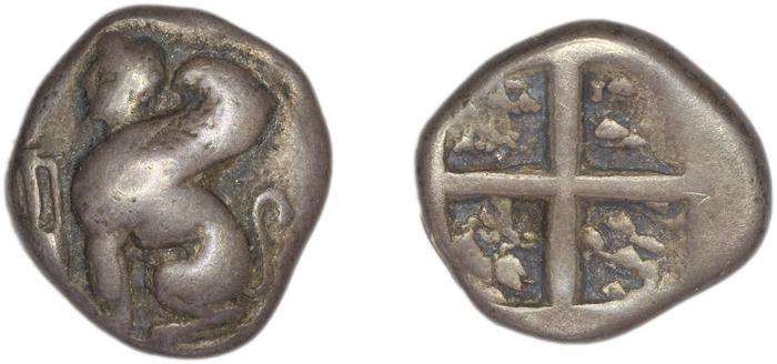 Chios Hardwick 1991 Chian 410-380 ar, реверс, bm