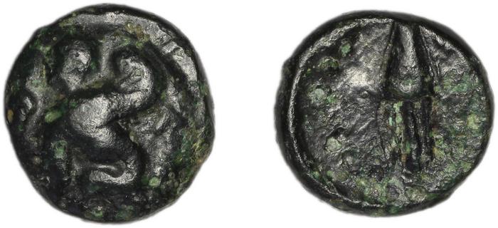 Chios Hardwick 1991 Bronze 400-375, реверс, bm