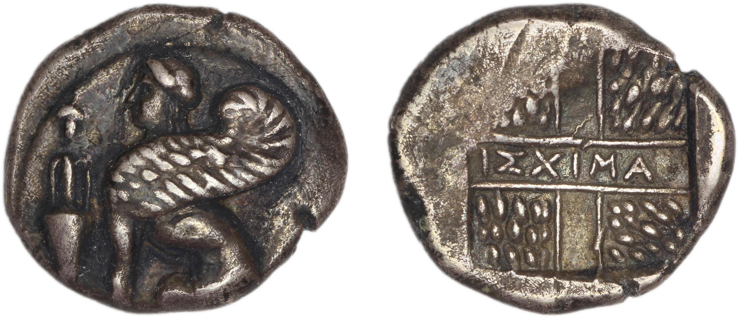 Chios Hardwick 1991 Chian 375-350, аверс, bm