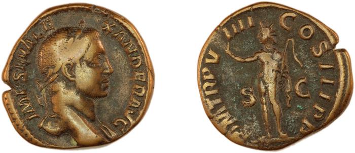 реверс RIC IV Severus Alexander 500