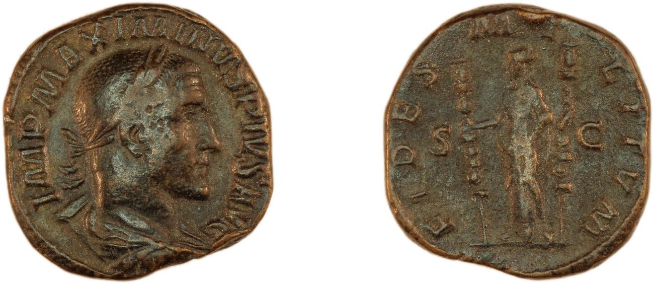 RIC IV Maximinus Thrax 43, аверс, bm