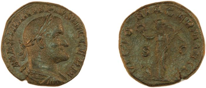 реверс RIC IV Maximinus Thrax 90