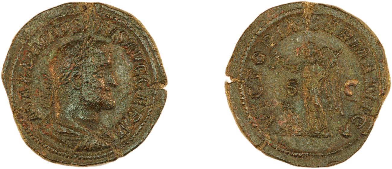 RIC IV Maximinus Thrax 90, аверс, bm