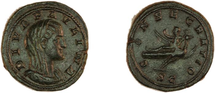 RIC IV Caecilia Paulina 3, реверс, bm
