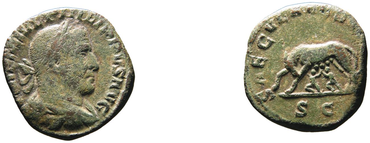RIC IV Philip I 159, аверс, bm