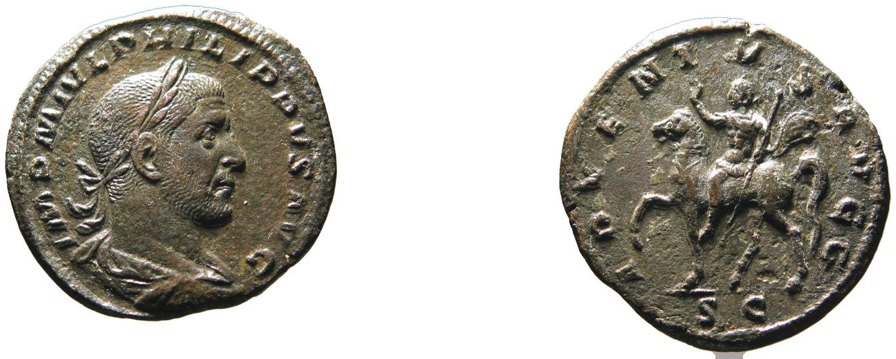 RIC IV Philip I 165, аверс, bm