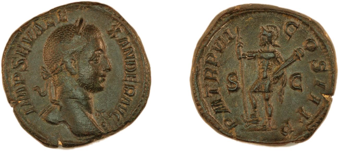 RIC IV Severus Alexander 477, аверс, bm