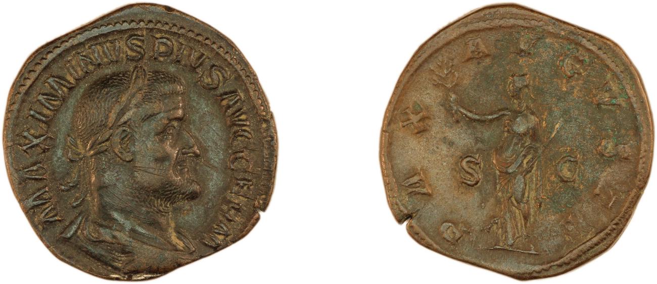 RIC IV Maximinus Thrax 81, аверс, bm