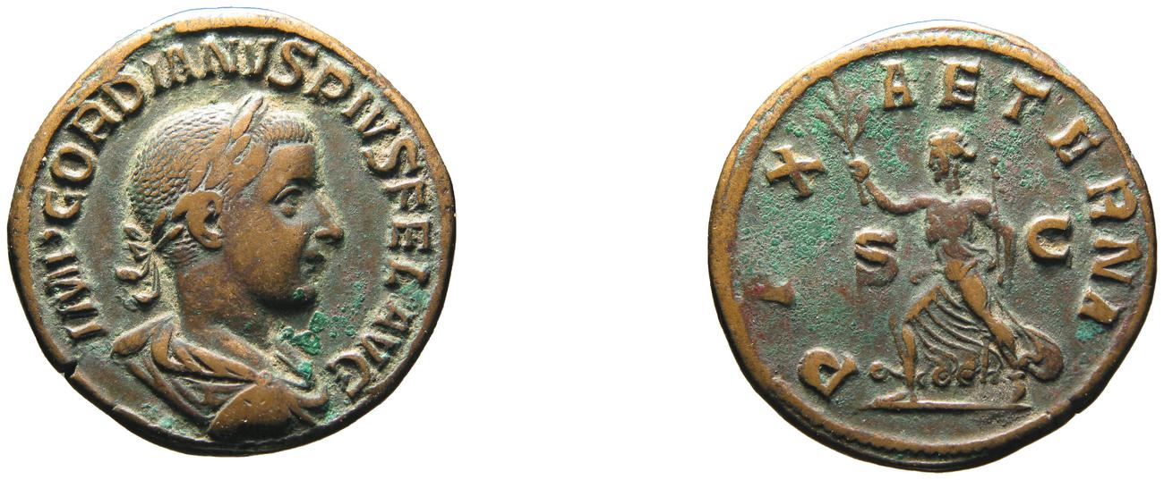 RIC IV Gordian III 319A, аверс, bm