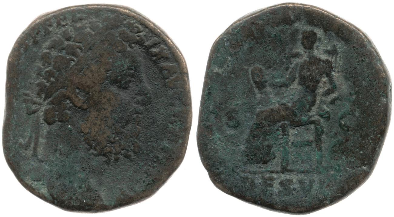 RIC III Commodus 545, аверс, bm