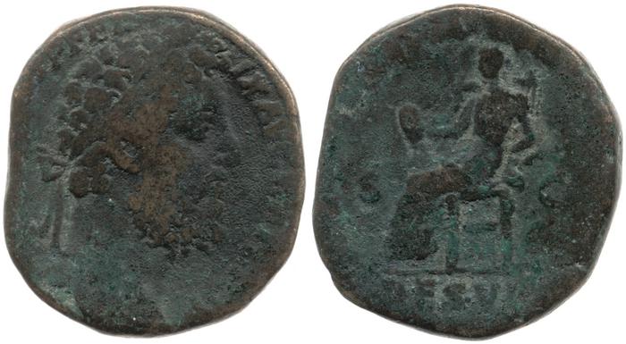 RIC III Commodus 545, реверс, bm
