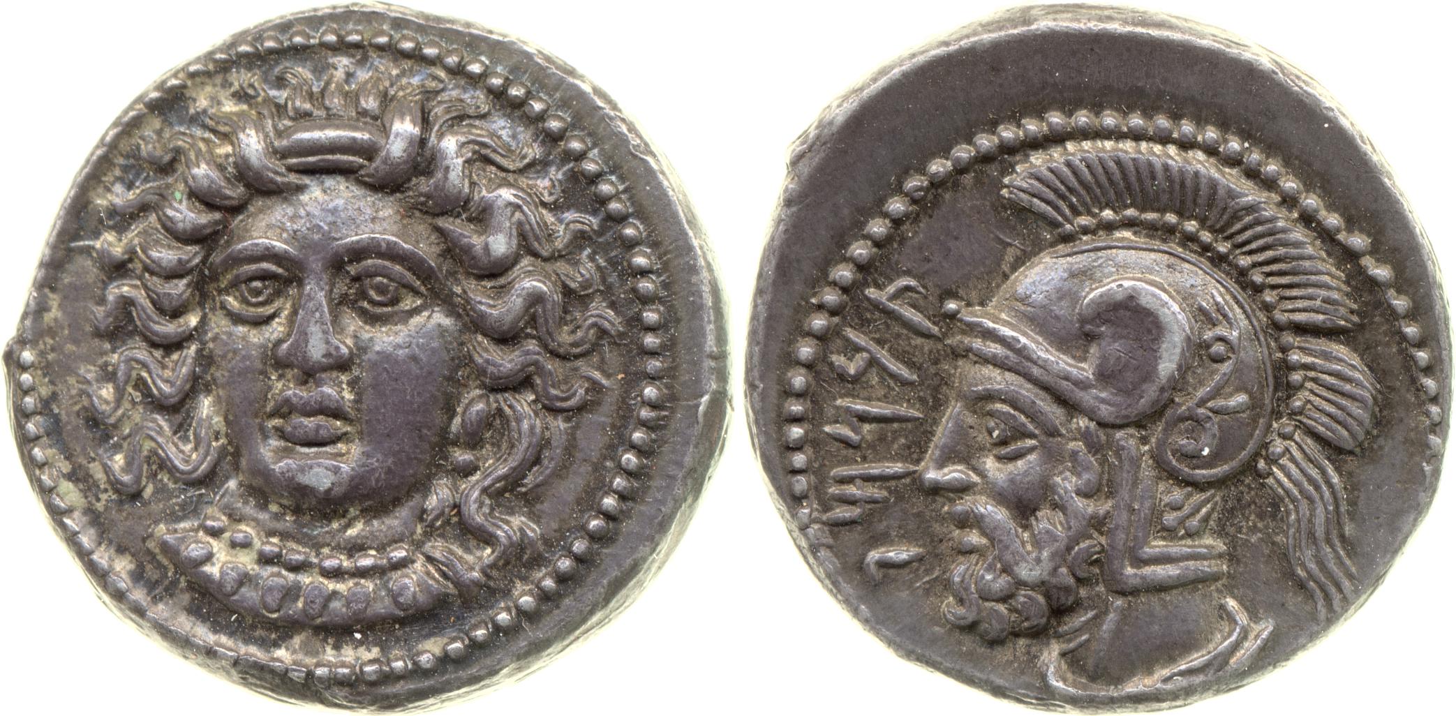 Tarkumuwa, satrap of Cilicia Tarsus Moysey 1986 Issue 4, аверс, bm