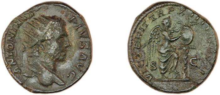 реверс RIC IV Caracalla 487B