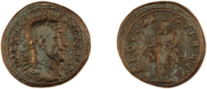 RIC IV Maximinus Thrax 63, реверс, bm