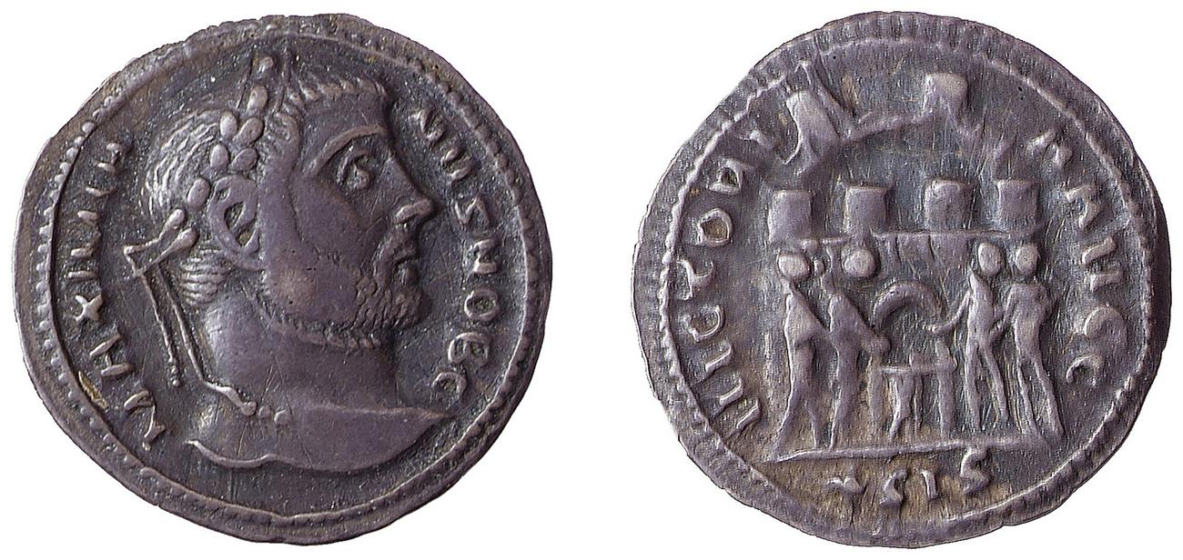 obverse RIC VI Siscia 57b