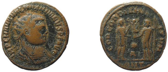 RIC VI Antioch 60b, реверс, bm