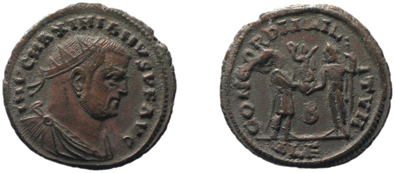 RIC VI Alexandria 46b, аверс, bm