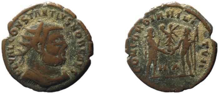 RIC VI Heraclea 15, реверс, bm