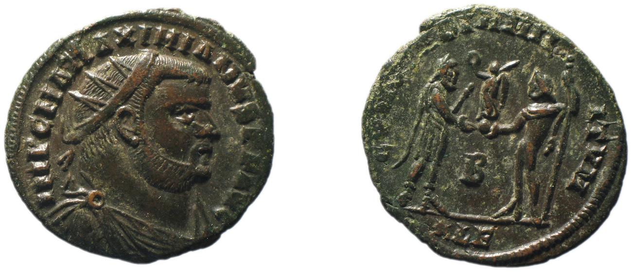 RIC VI Alexandria 46b, аверс, bm