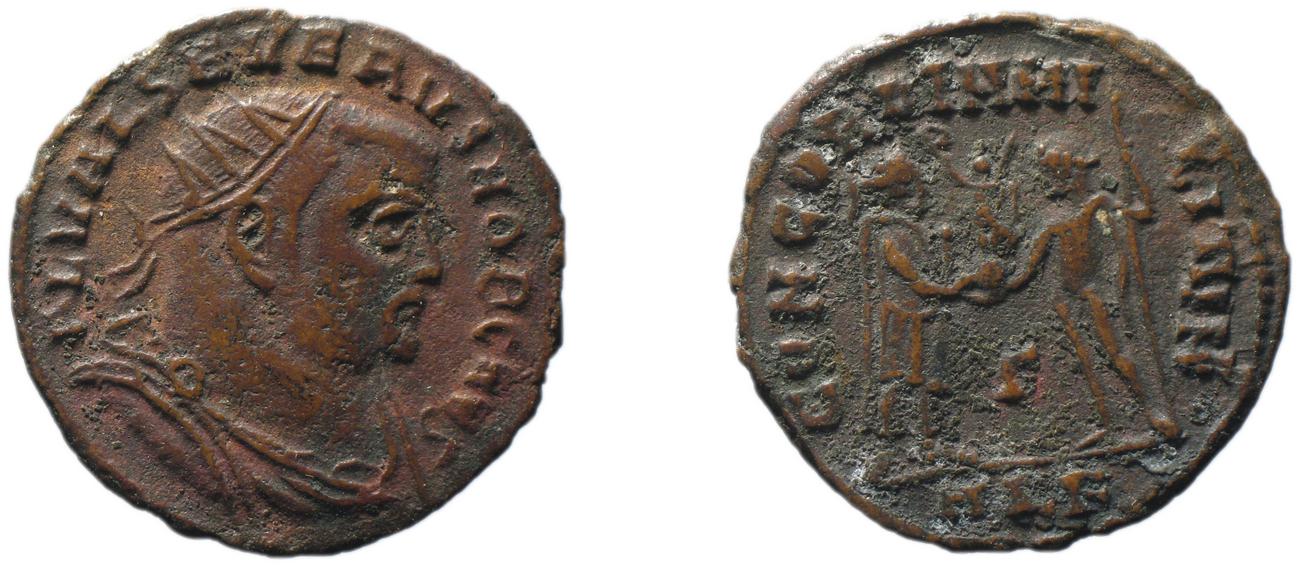 RIC VI Alexandria 60a, аверс, bm