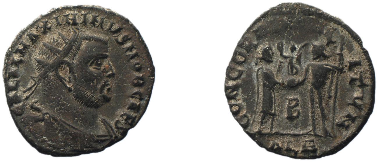 RIC VI Alexandria 60b, аверс, bm