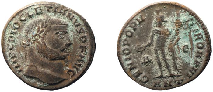 RIC VI Antioch 58a, реверс, bm