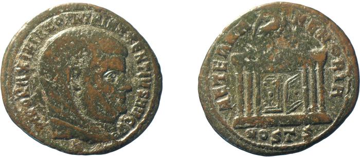 реверс RIC VI Ostia 25