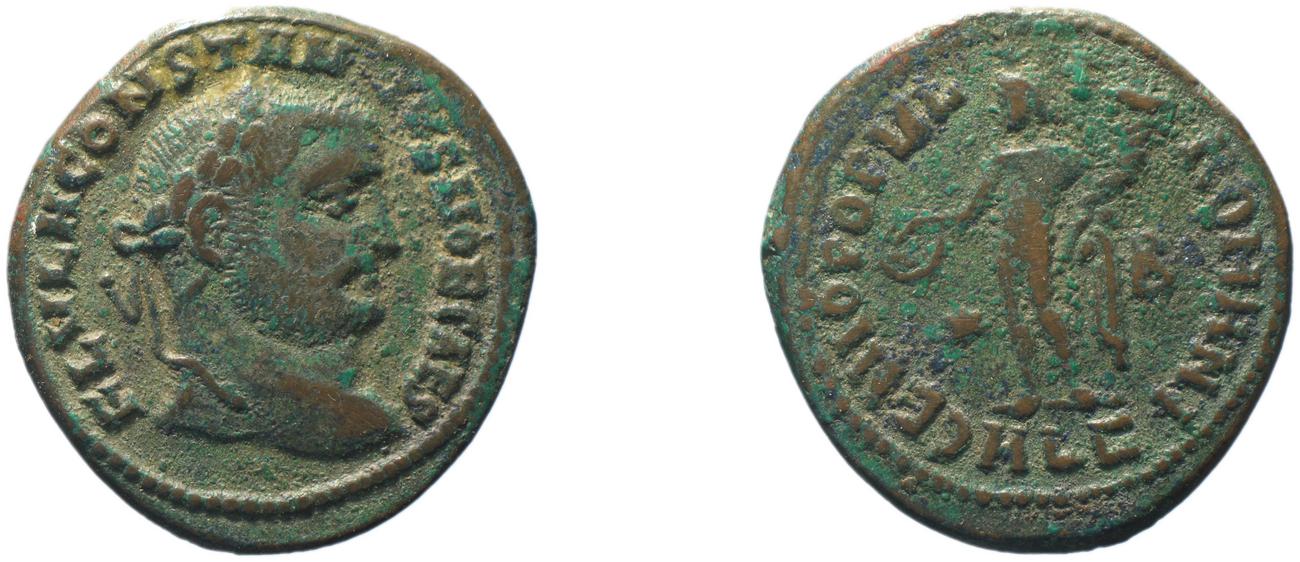 RIC VI Alexandria 17a, аверс, bm