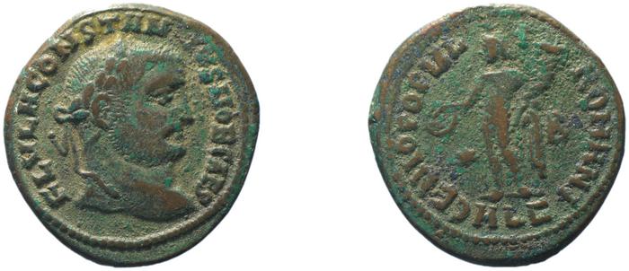 RIC VI Alexandria 17a, реверс, bm