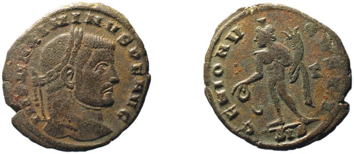 RIC VI Siscia 207c, реверс, bm