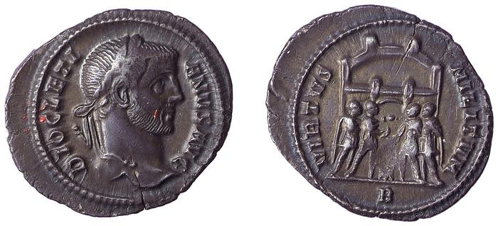RIC VI Rome 40a, реверс, bm