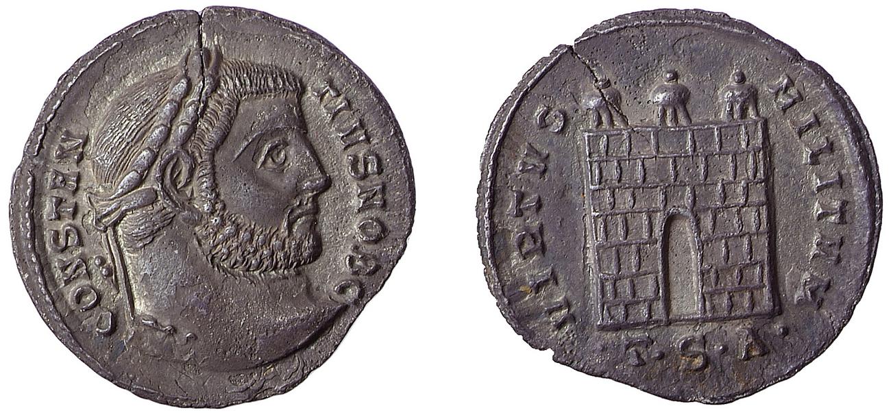 RIC VI Thessalonica 16a, аверс, bm
