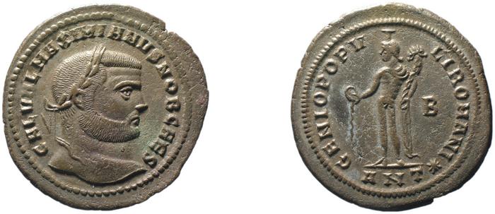 RIC VI Antioch 57b, реверс, bm
