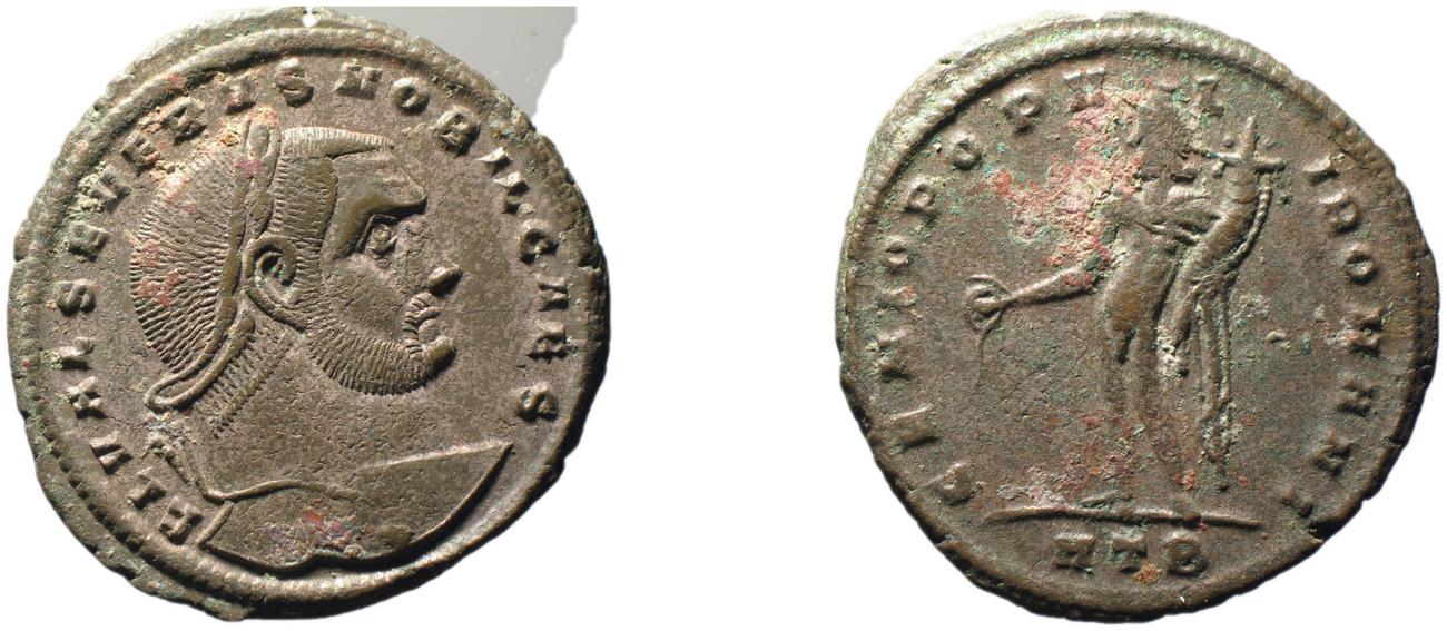 RIC VI Heraclea 25, аверс, bm