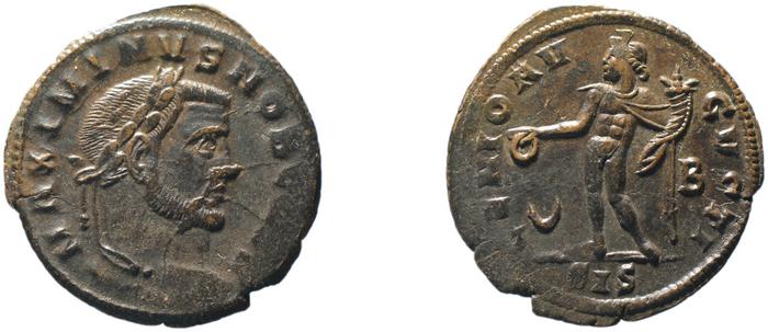 RIC VI Siscia 199, реверс, bm